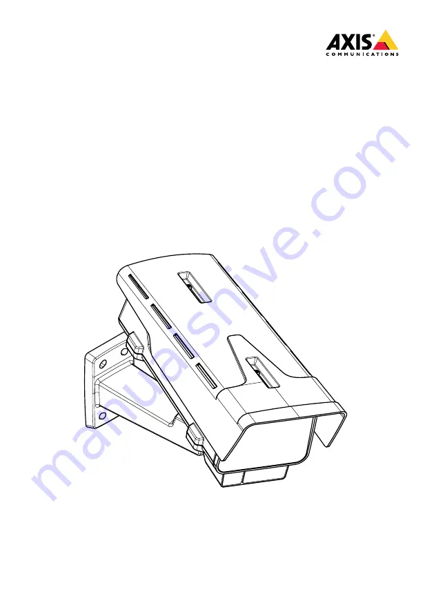 Axis P13-LE Series Installation Manual Download Page 1