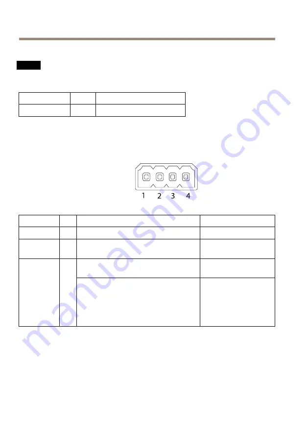 Axis P1365 Installation Manual Download Page 14