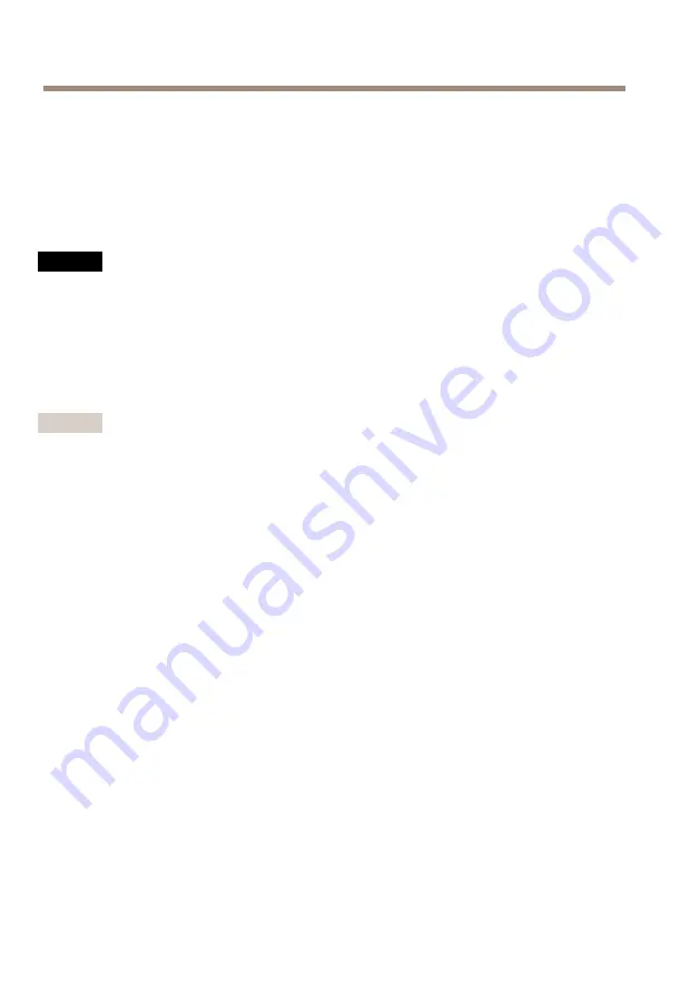 Axis P1365 Installation Manual Download Page 52