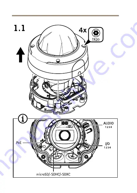 Axis P3245-LVE Installation Manual Download Page 8