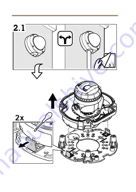 Axis P3245-LVE Installation Manual Download Page 10