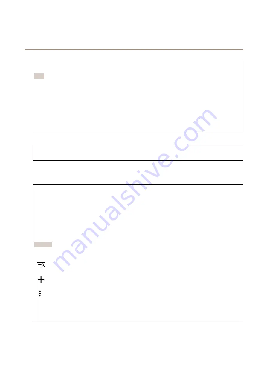 Axis Q1656-DLE User Manual Download Page 40