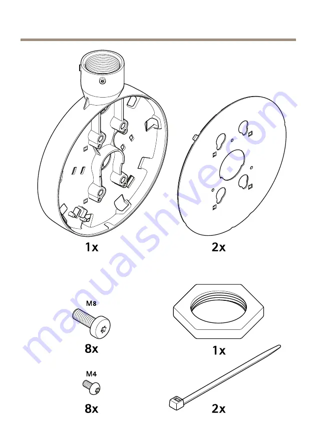 Axis T94V01C Installation Manual Download Page 5