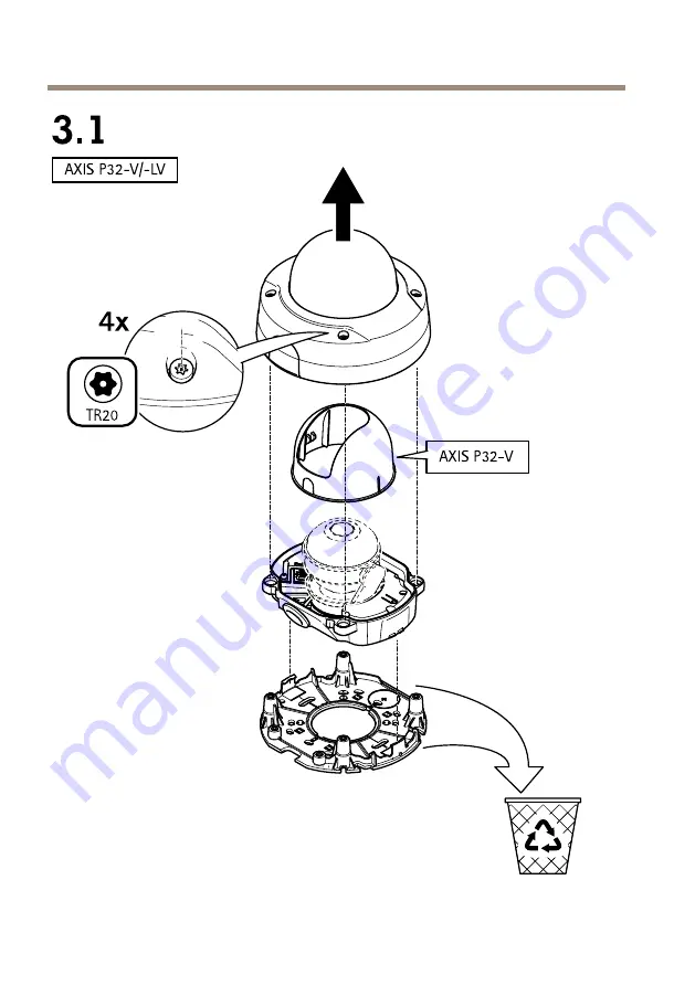 Axis TP3201 Installation Manual Download Page 12