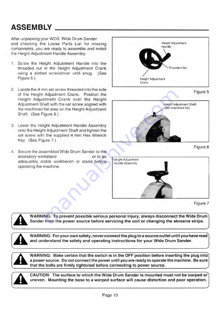 Axminster 107636 Original Instructions Manual Download Page 12