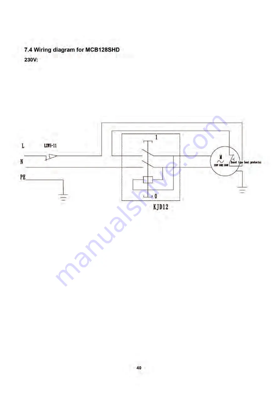 Axminster 700103 Original Instructions Manual Download Page 40