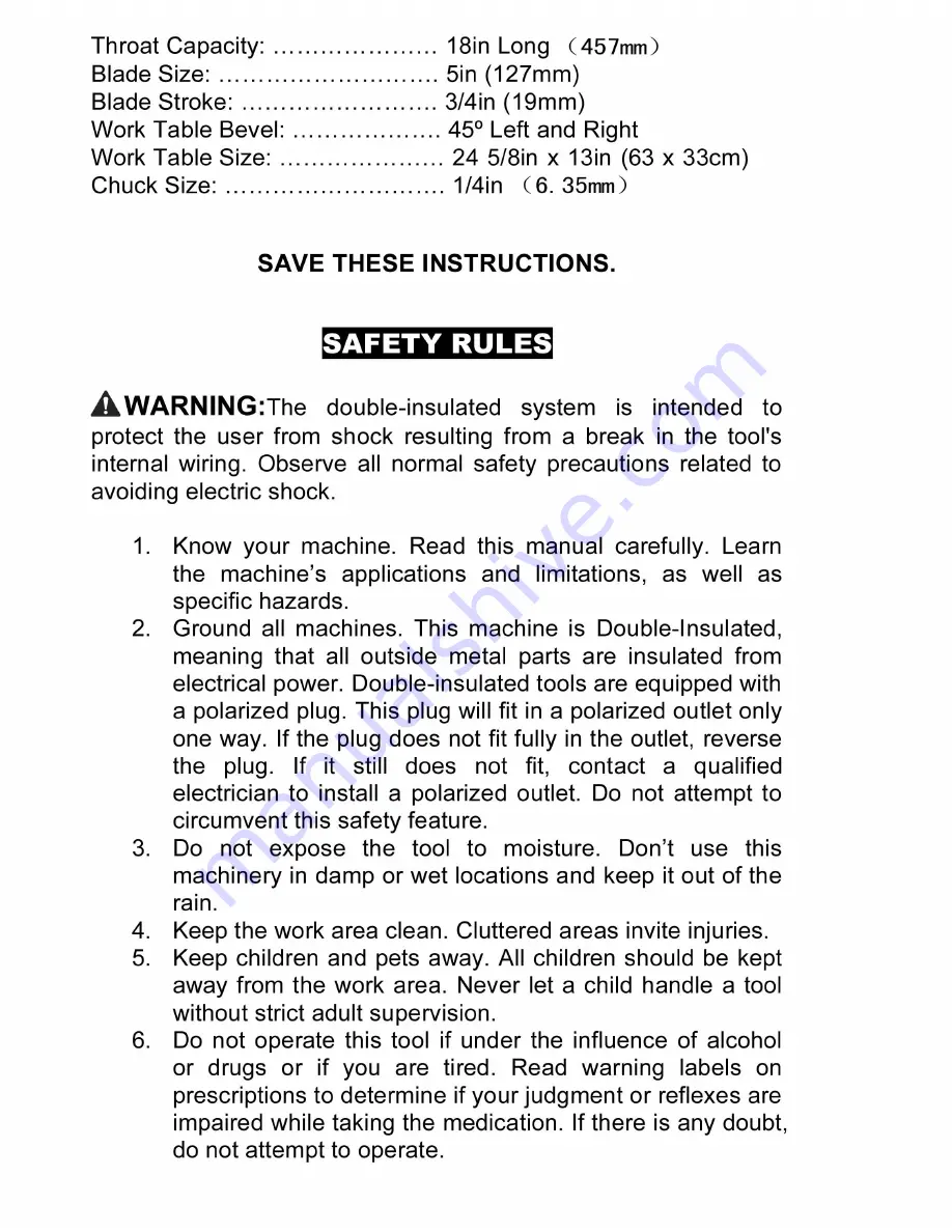 Axminster AWSS-18 Flex User Manual Download Page 3