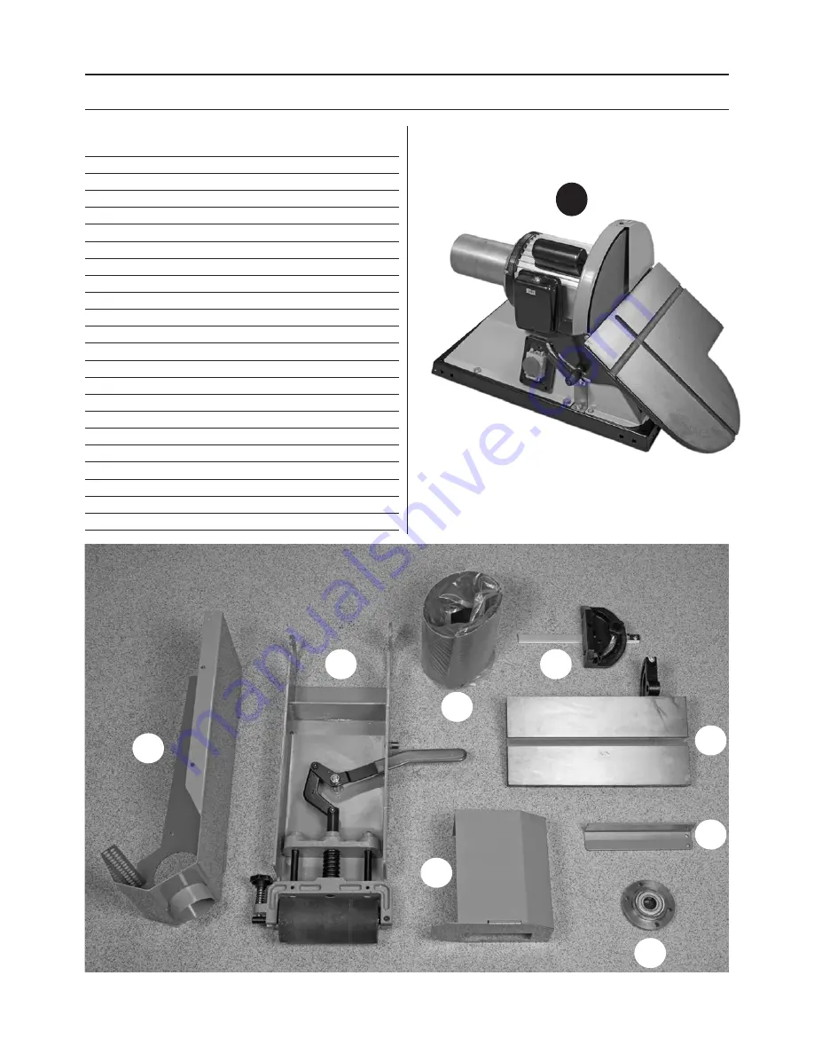 Axminster BDS-612 User Manual Download Page 3