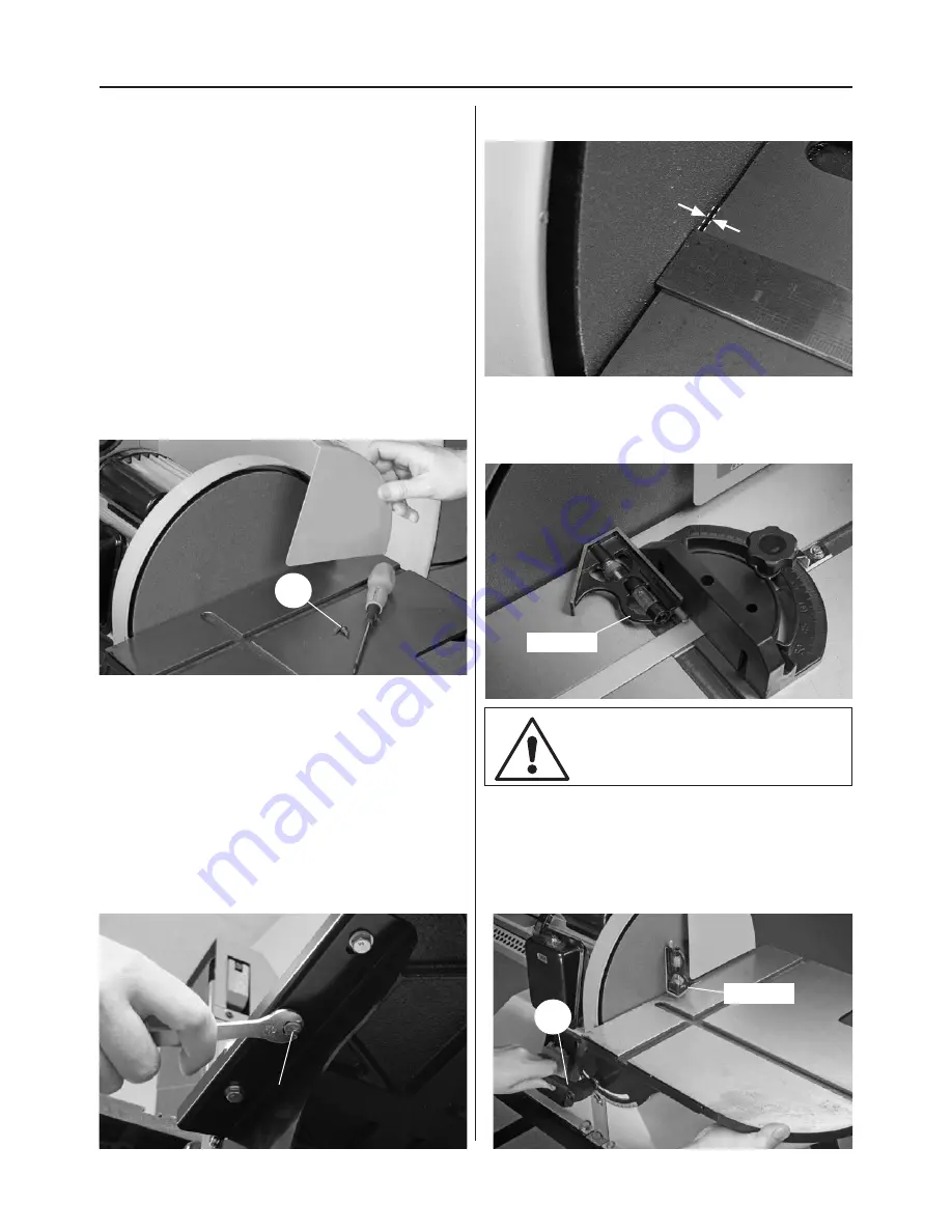 Axminster BDS-612 User Manual Download Page 15