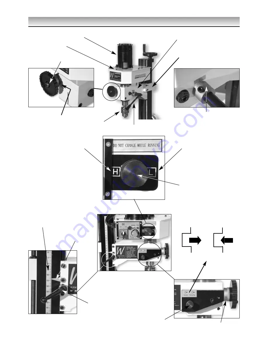 Axminster SIEG X1 Super Micro Mill Mk2 Скачать руководство пользователя страница 11