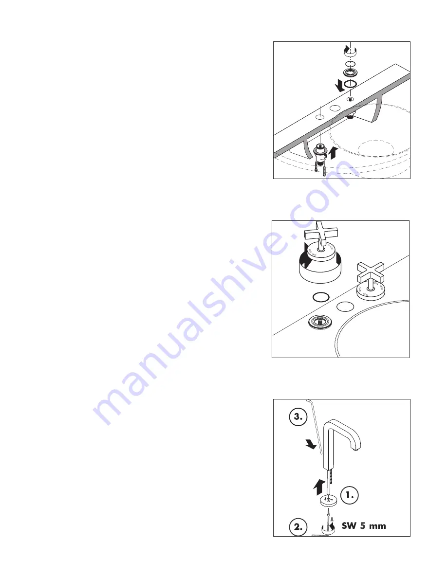 Axor Citterio 39133XX1 Installation Instructions Manual Download Page 3