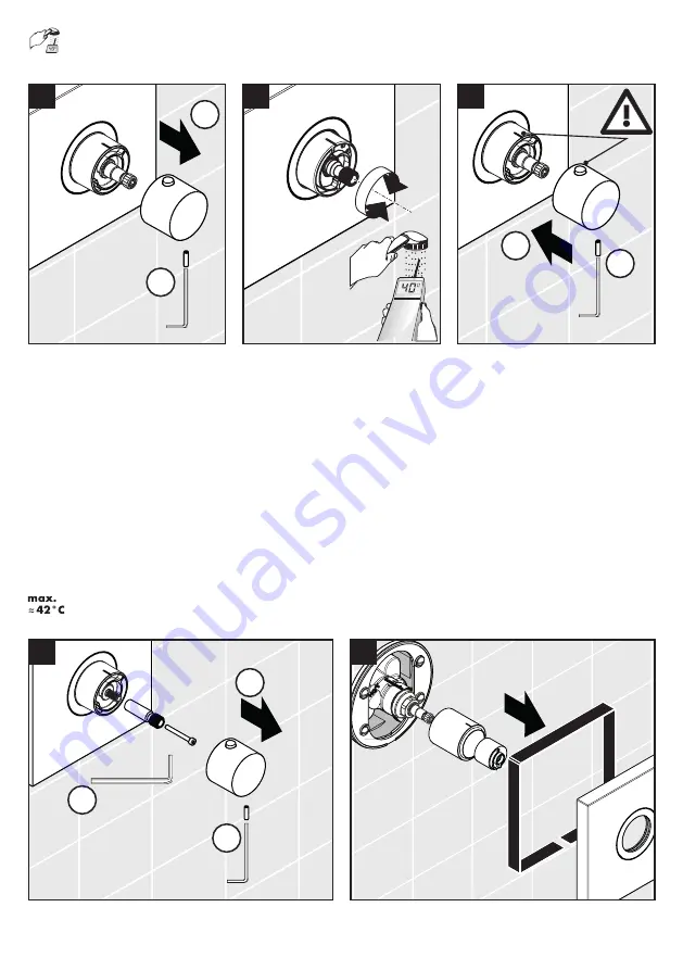 Axor Montreux 16815007 Instructions For Use/Assembly Instructions Download Page 8