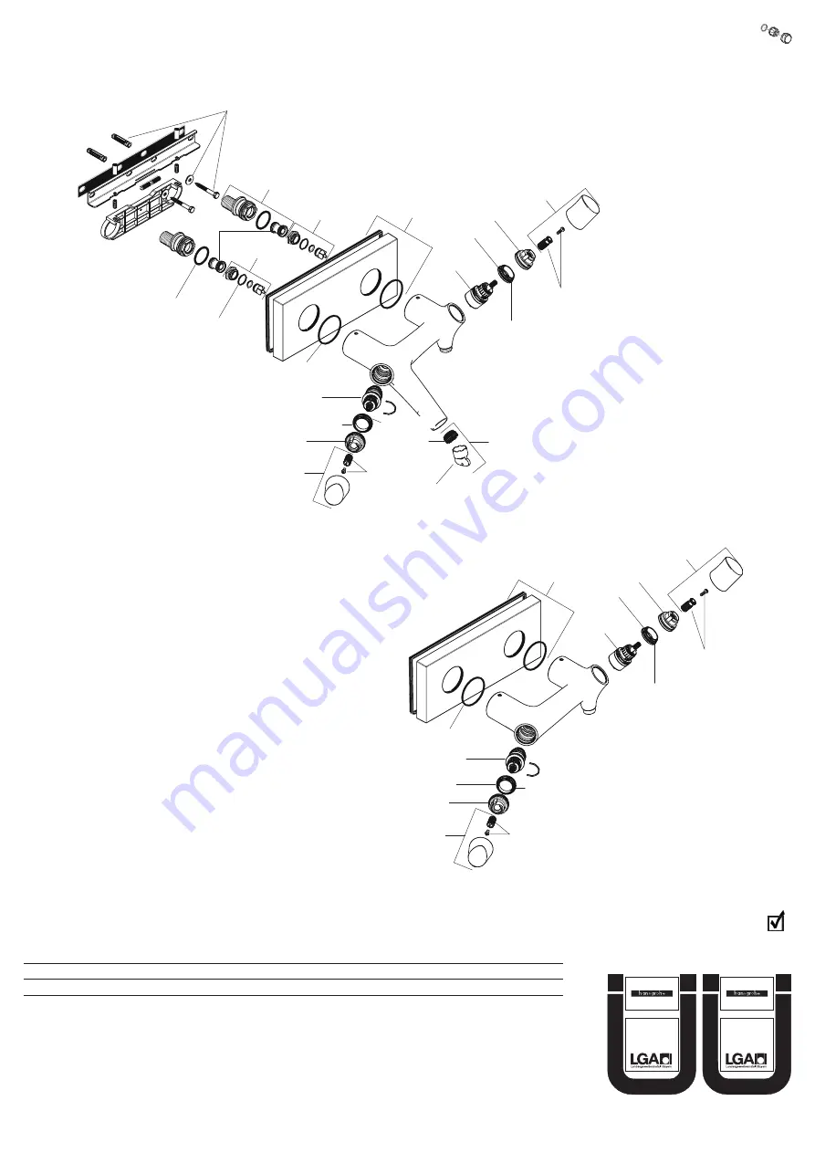 Axor Starck Organic 1241000 Series Instructions For Use And Assembly Instructions Download Page 39