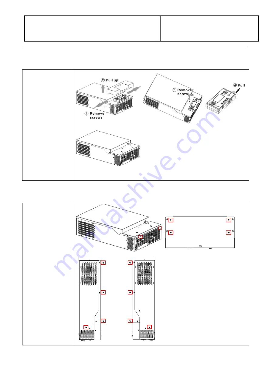 Axpert KING 3KVA Service Manual Download Page 23