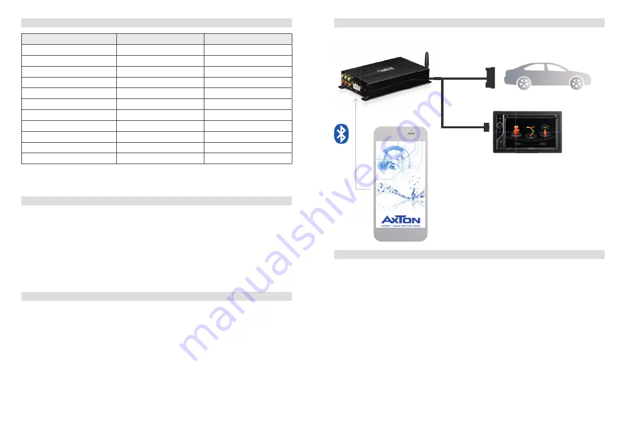 AXTON A540DSP Installation & Operation Manual Download Page 10