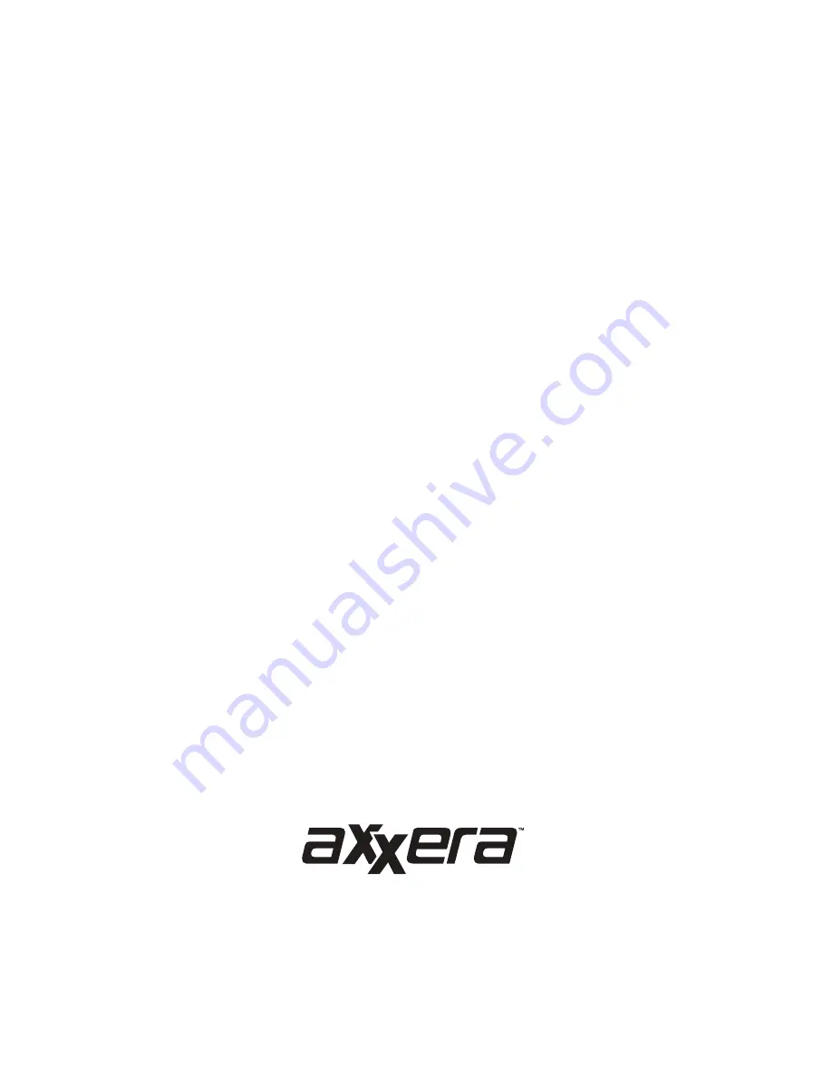 Axxera ACPM6628BT Installation & Owner'S Manual Download Page 26