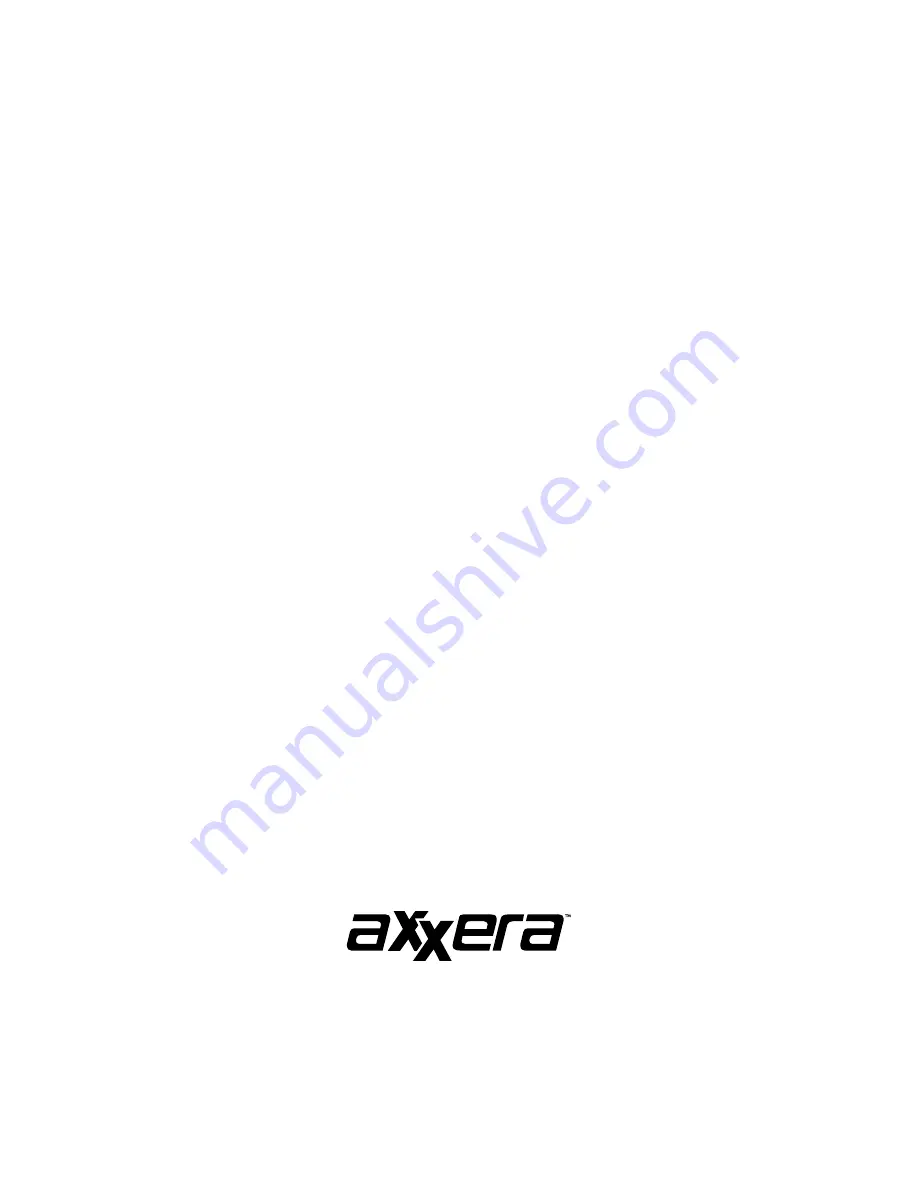 Axxera AXV820 Owner'S Manual Download Page 40