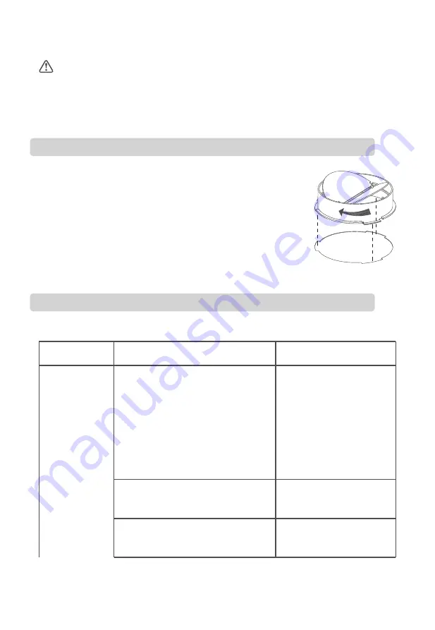 AYA AHV60WLED User Manual Download Page 20