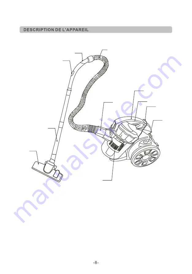 AYA CJ005DN Instructions For Use Manual Download Page 9