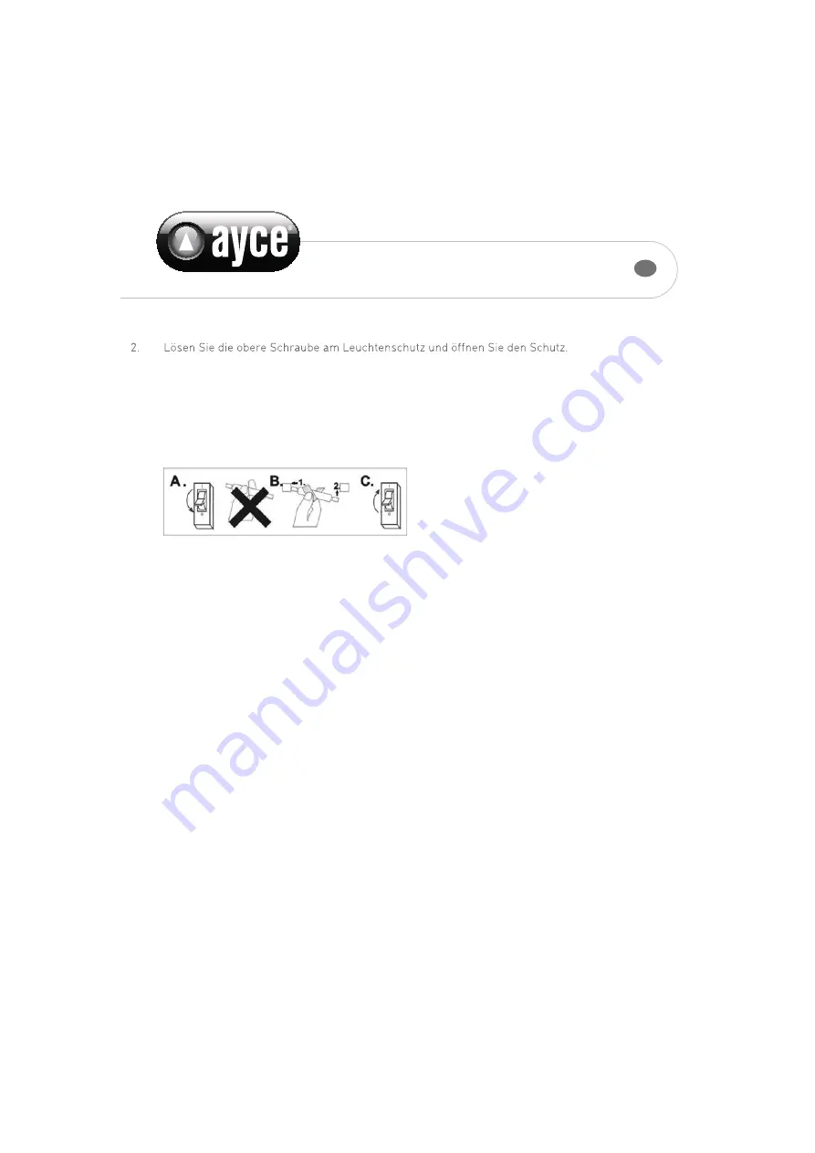 Ayce 0201 Original Instructions Manual Download Page 5