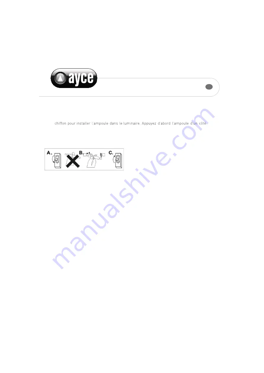 Ayce 0201 Original Instructions Manual Download Page 9