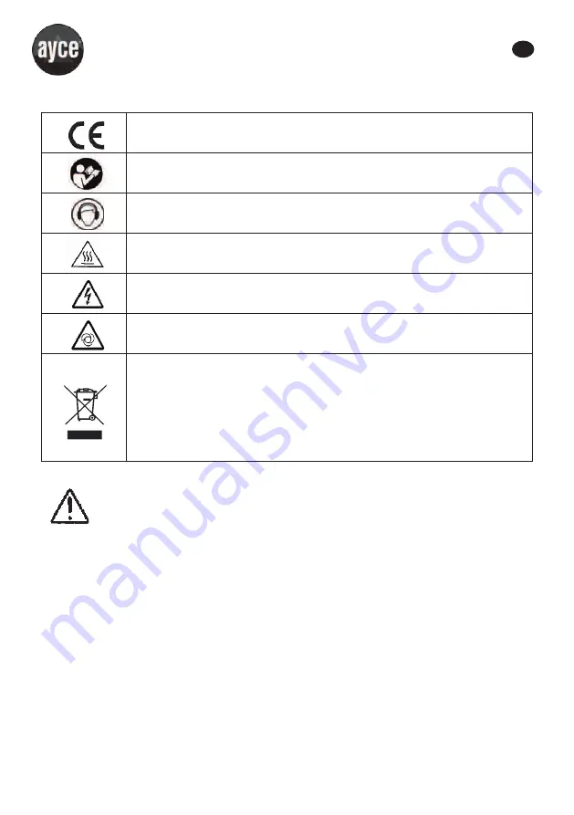 Ayce 1330985 Operator'S Manual Download Page 58