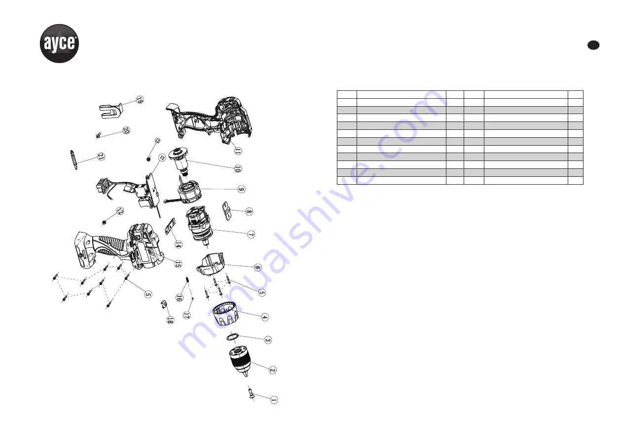 Ayce 5272.2 Operator'S Manual Download Page 43