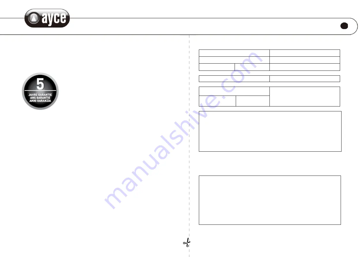 Ayce 7613164495860 Original Instruction Download Page 52