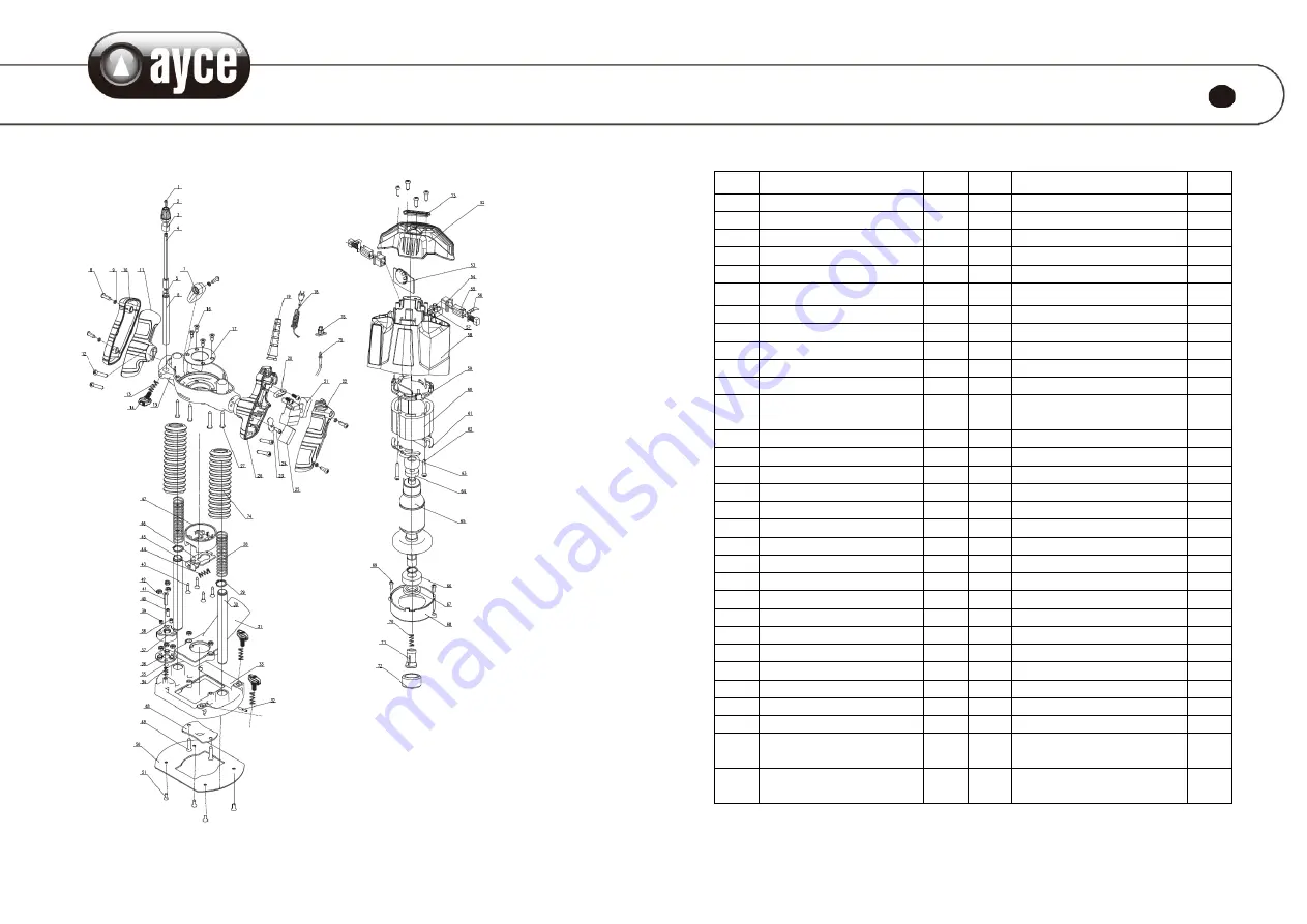 Ayce 7613164495860 Original Instruction Download Page 54