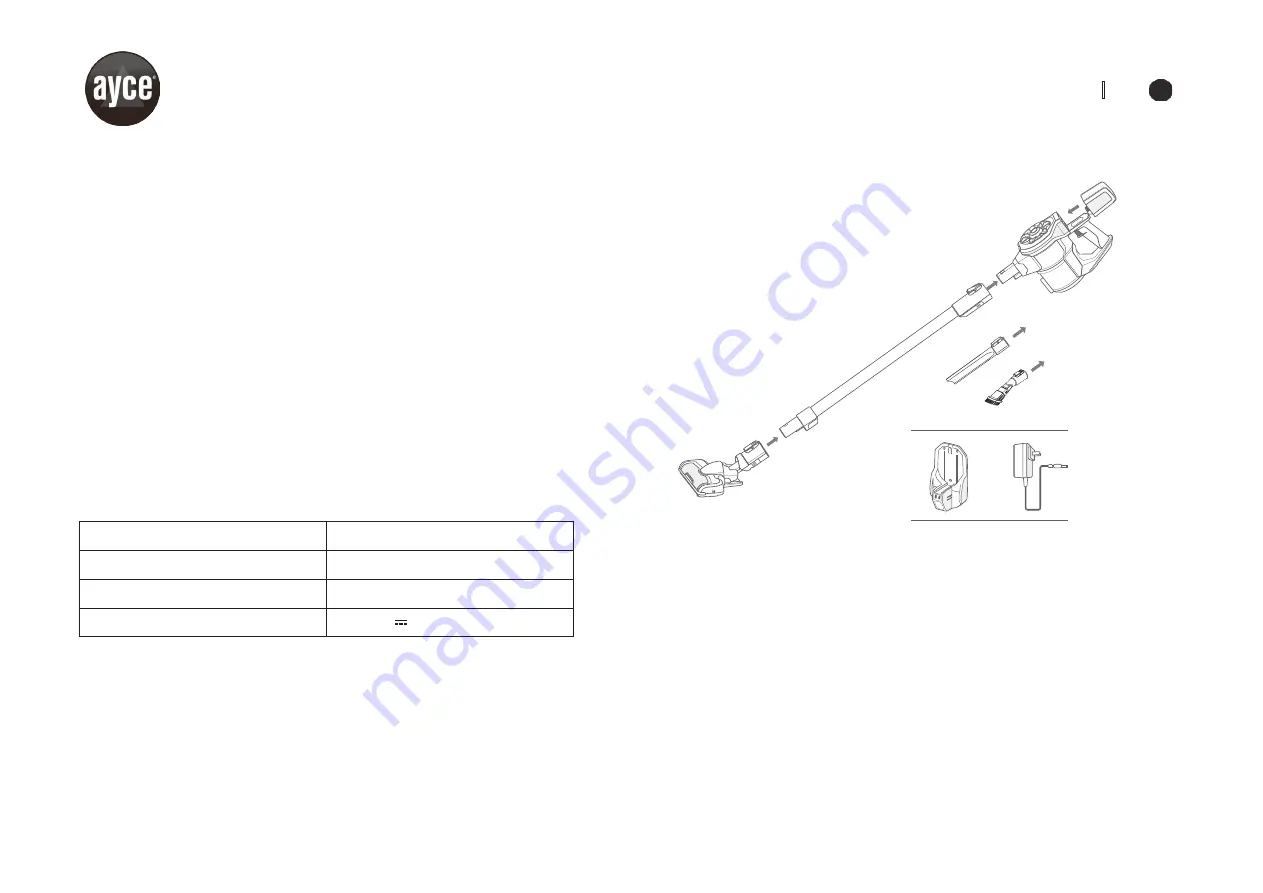 Ayce 7613164522382 Operator'S Manual Download Page 3