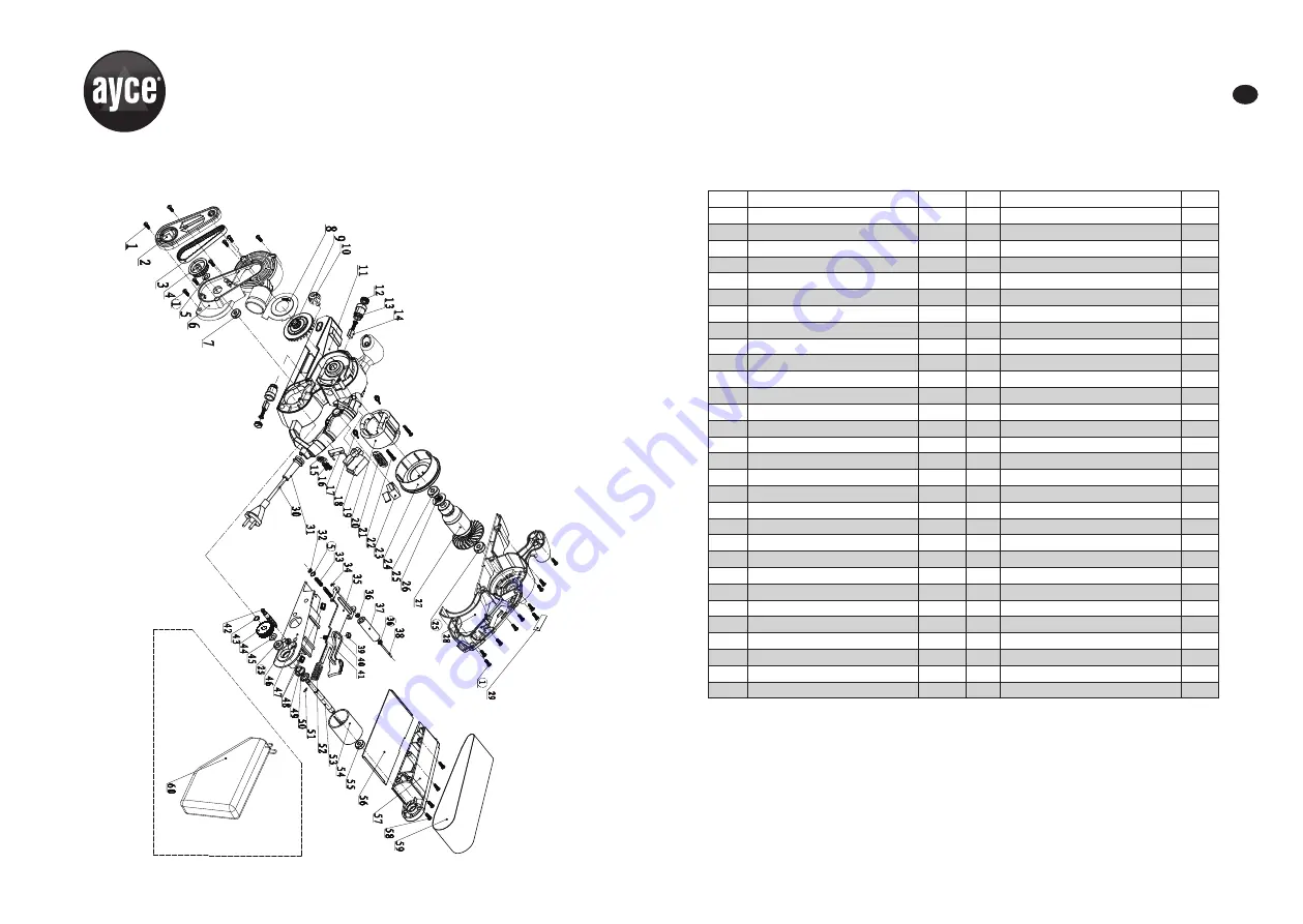 Ayce 7613164540928 Operator'S Manual Download Page 47