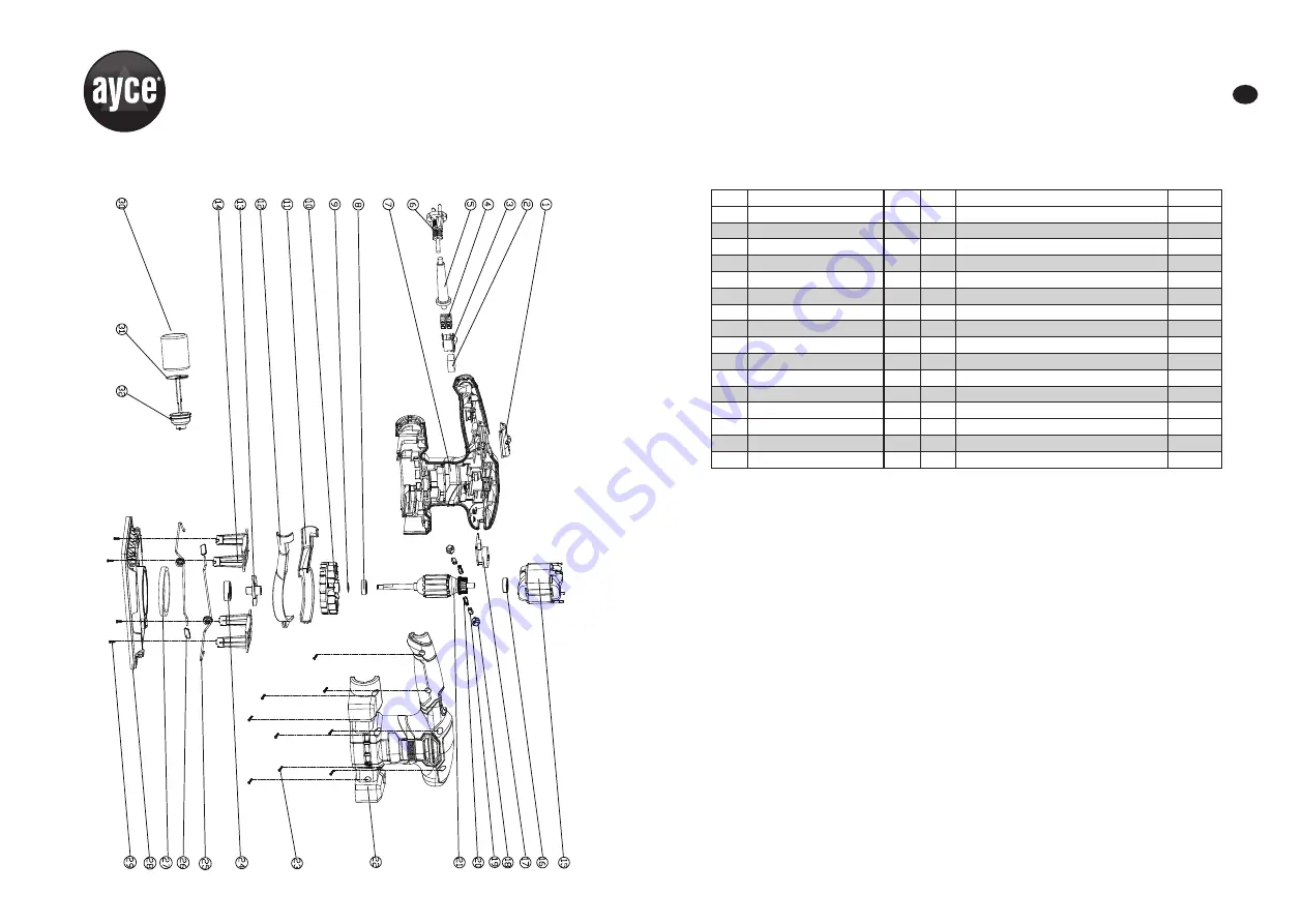 Ayce 7613164540966 Operator'S Manual Download Page 12