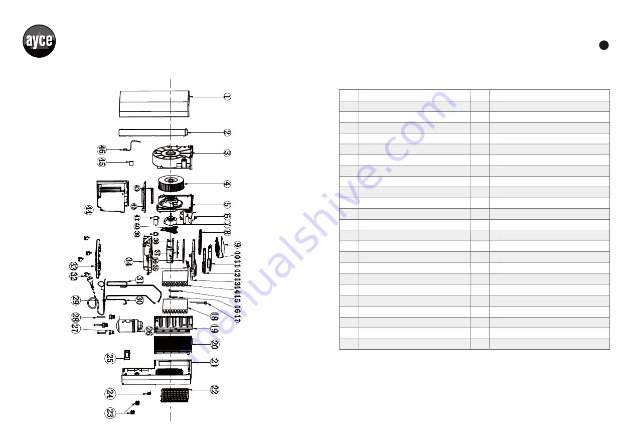 Ayce 7613164557223 Original Instruction Download Page 25