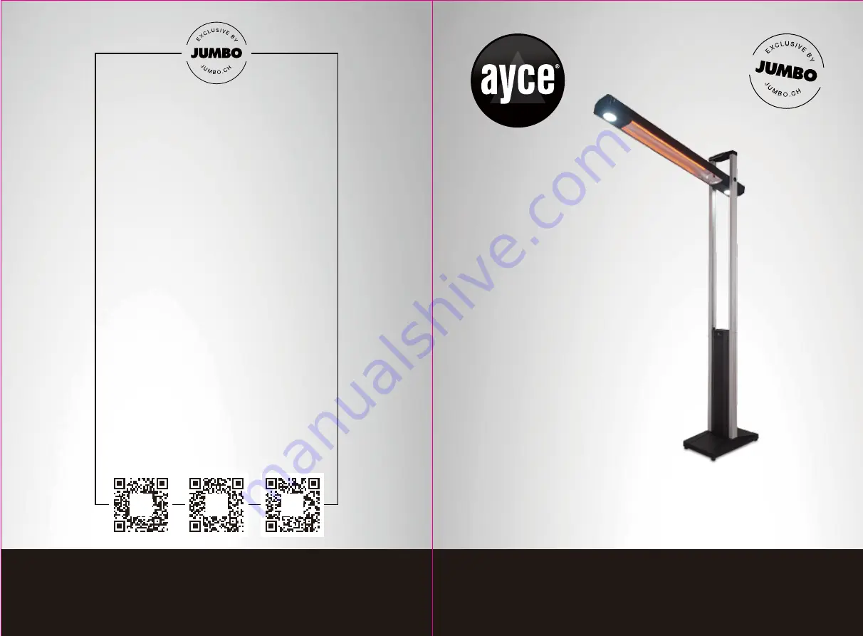 Ayce 7613164559333 Original Instructions Manual Download Page 1