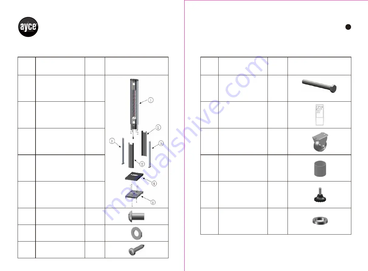 Ayce 7613164559333 Original Instructions Manual Download Page 5