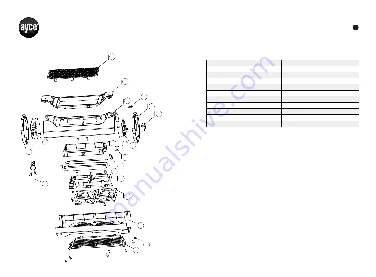 Ayce 7613164565648 Original Instructions Manual Download Page 15