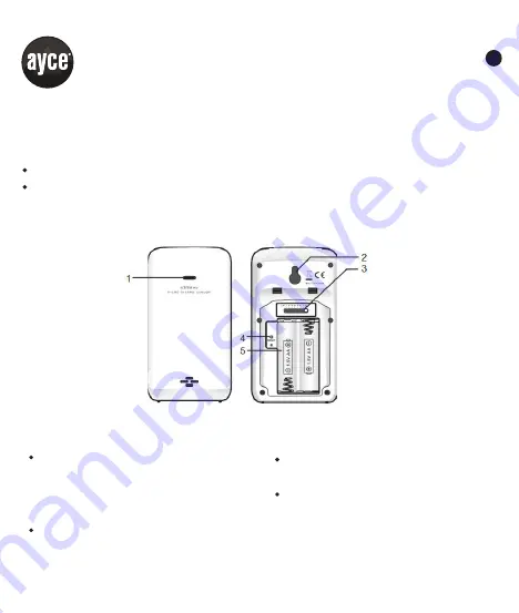 Ayce C2065A Operator'S Manual Download Page 84