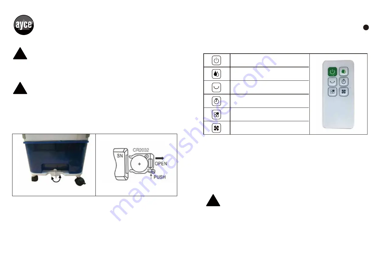 Ayce DF-AF2830C Original Instructions Manual Download Page 36