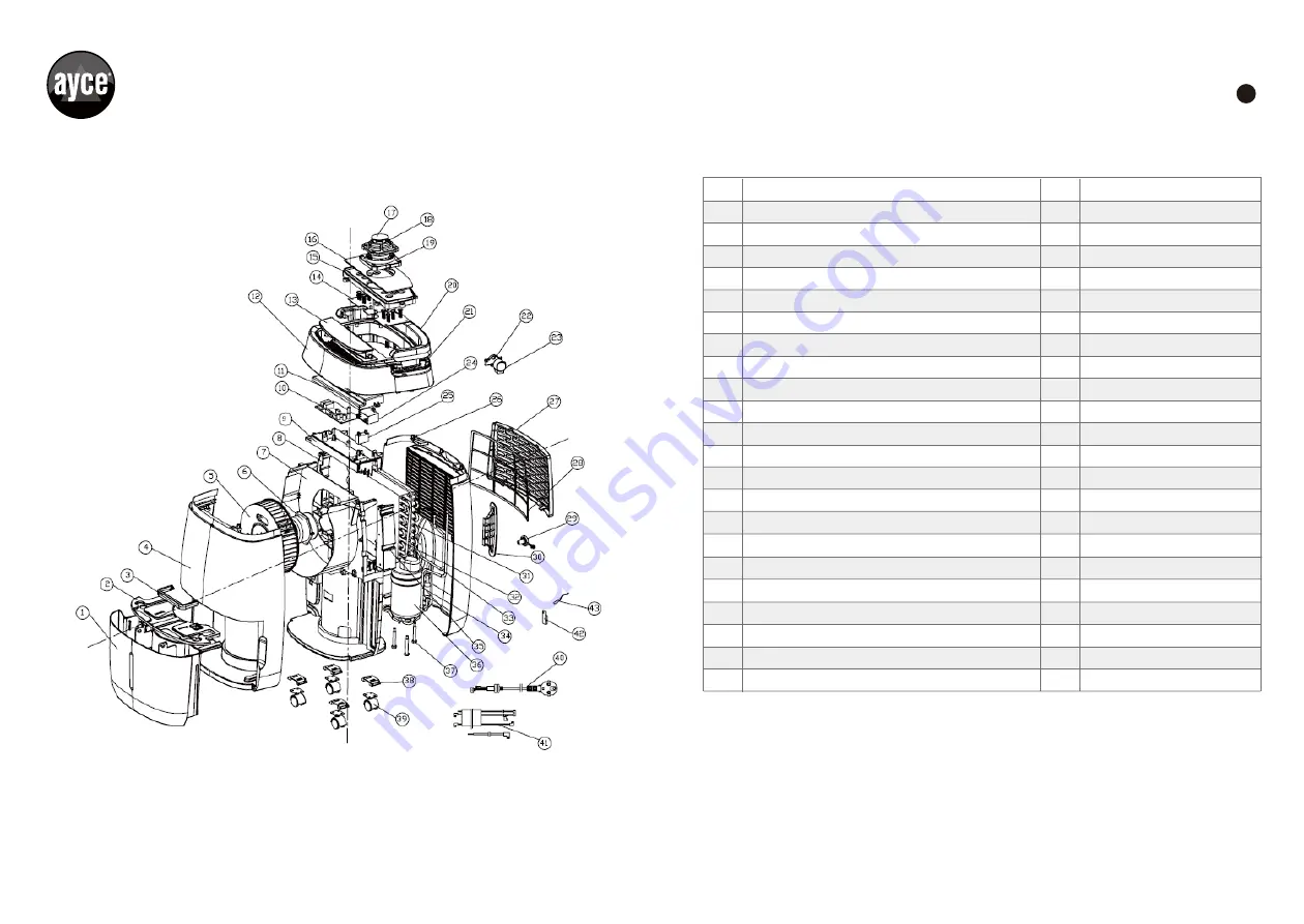 Ayce DYD-F20D412 Original Instructions Manual Download Page 9