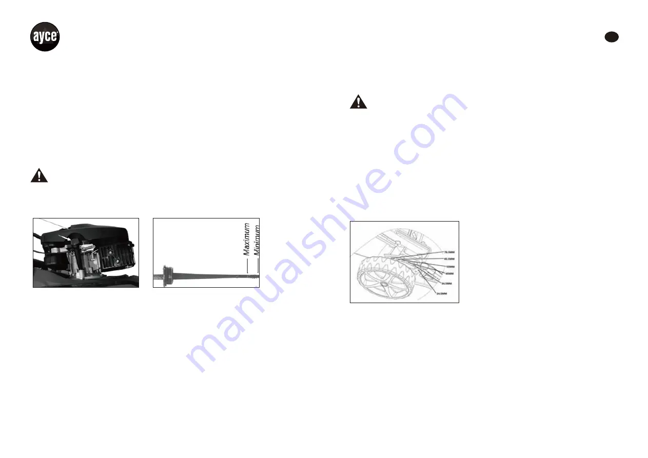 Ayce G46SH-Y Operator'S Manual Download Page 33