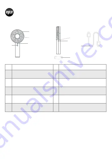 Ayce HA04 Operator'S Manual Download Page 44