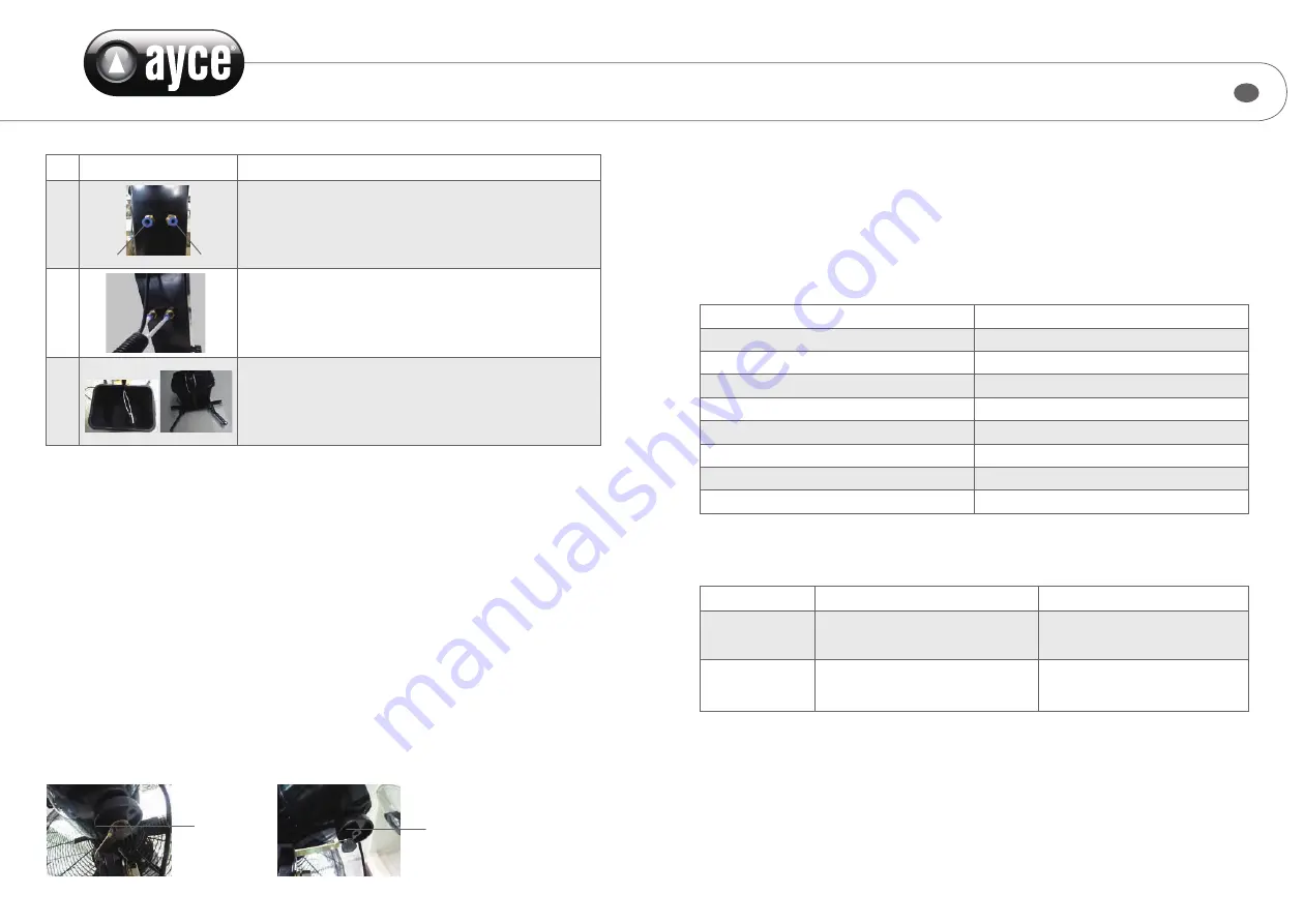 Ayce HW-26MC05 Original Instructions Manual Download Page 13