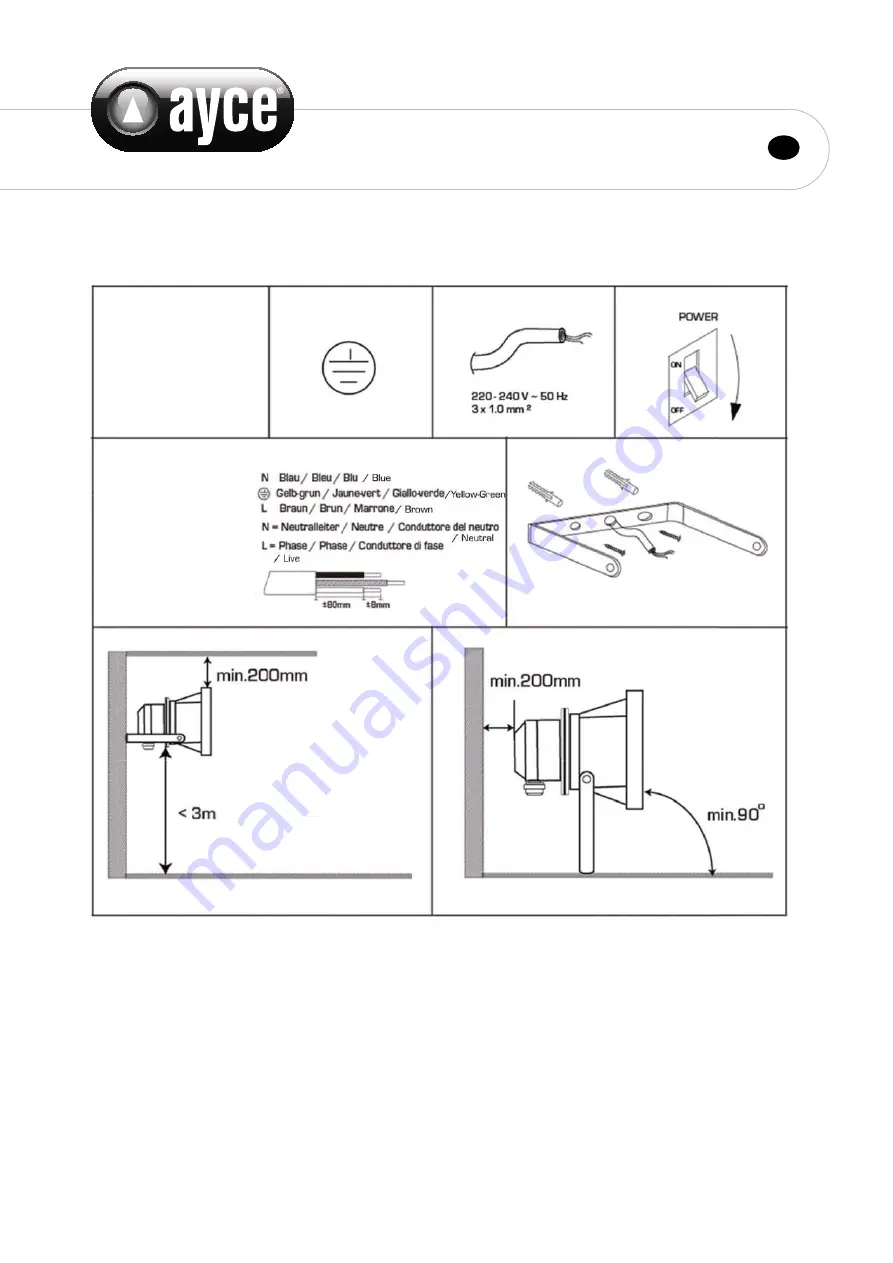 Ayce JFX01-P1W10A1 Manual Download Page 7