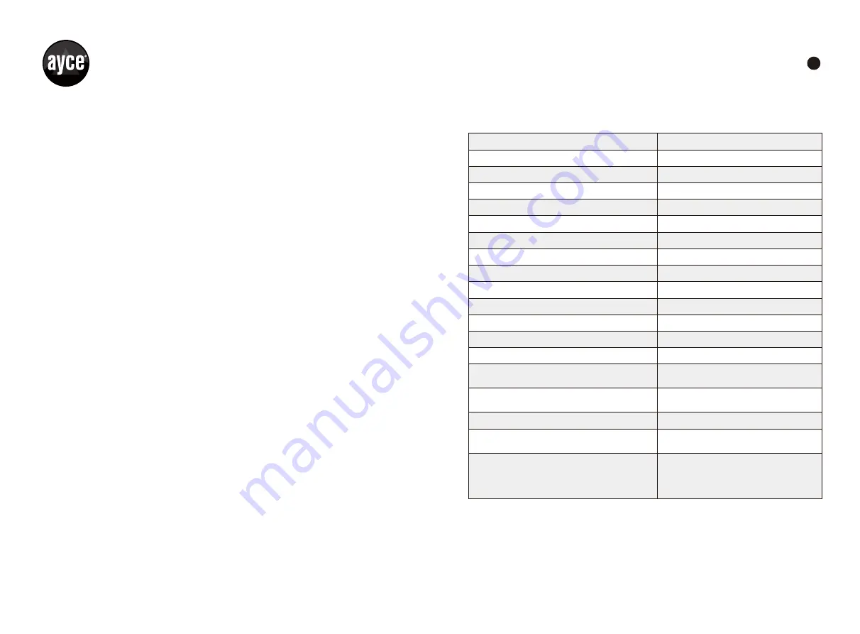 Ayce JHS-A0012 Original Instructions Manual Download Page 4