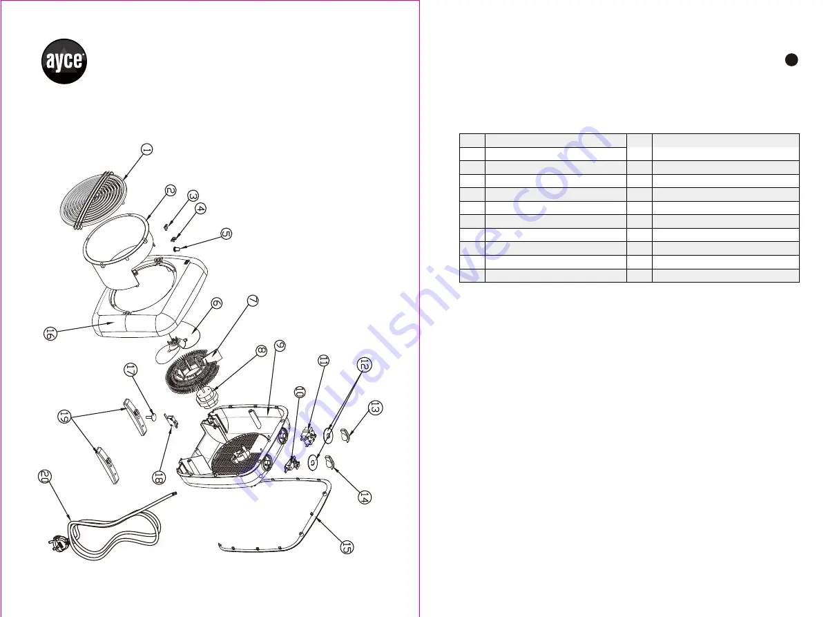 Ayce JIB Original Instructions Manual Download Page 22