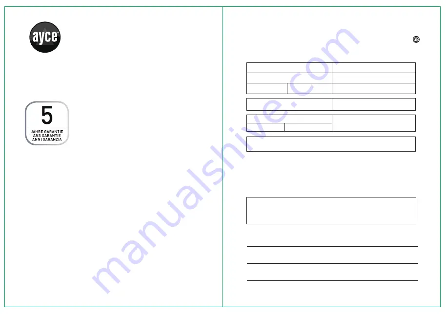 Ayce KW-MF200 Original Instructions Manual Download Page 21