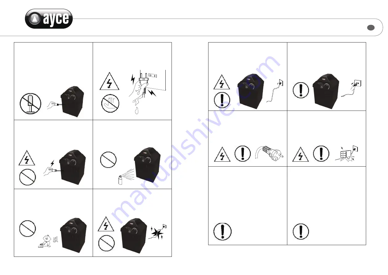 Ayce LIH-10 Original Instructions Manual Download Page 14