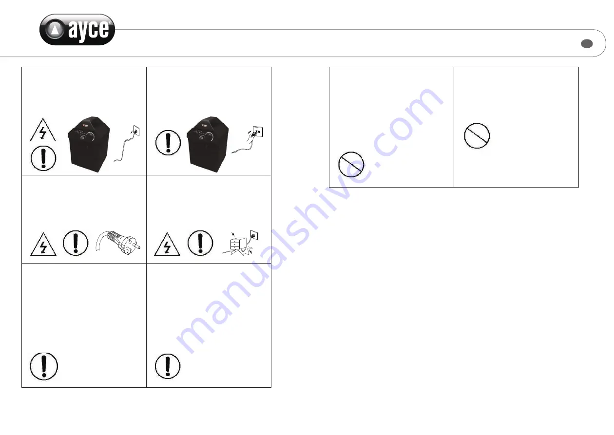 Ayce LIH-10 Original Instructions Manual Download Page 30