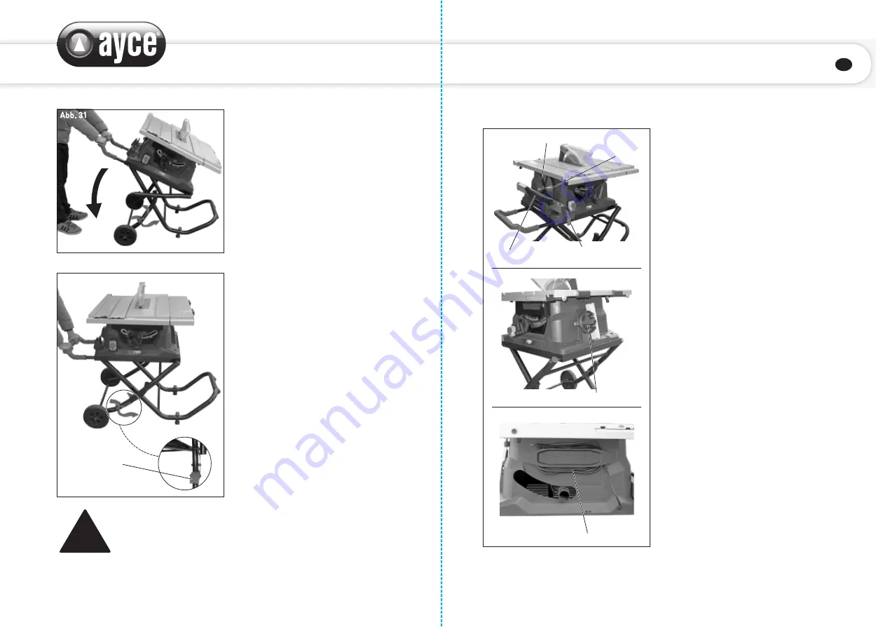 Ayce MJ10250VIIIC Original Instruction Manual Download Page 16