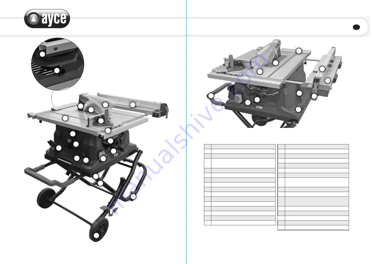 Ayce MJ10250VIIIC Original Instruction Manual Download Page 30